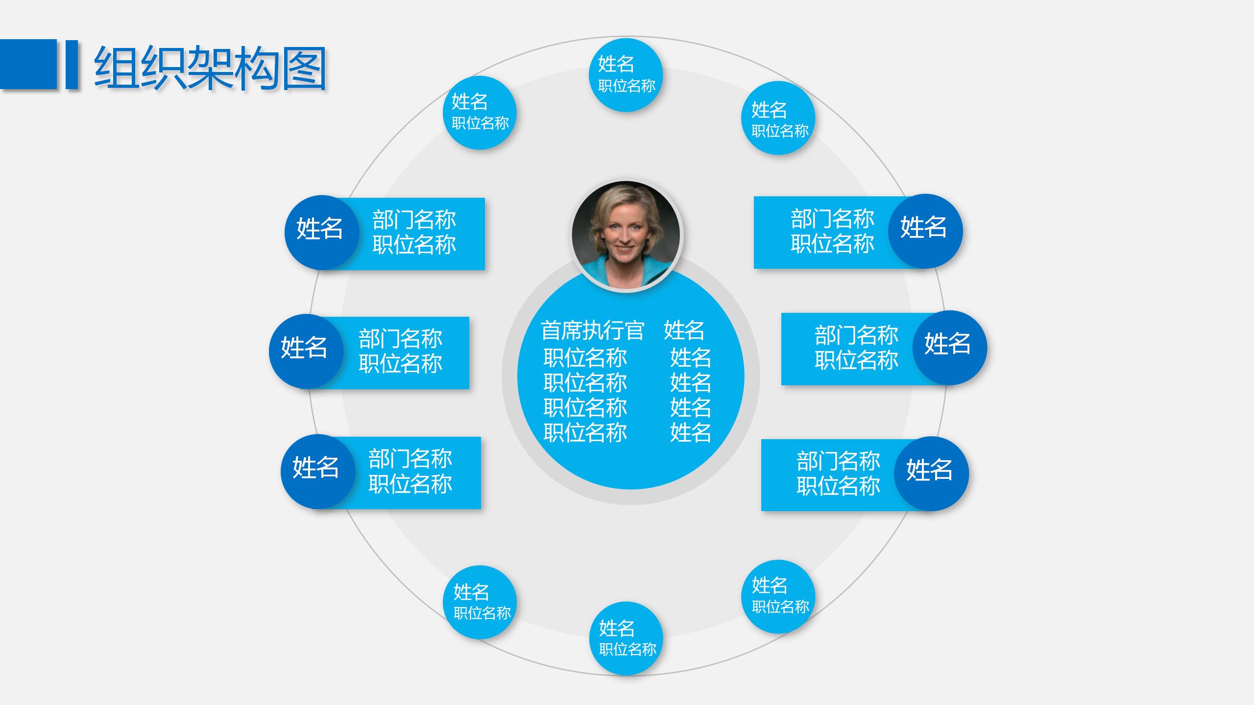23 蓝色简约企业组织架构图PPT模板_06.jpg